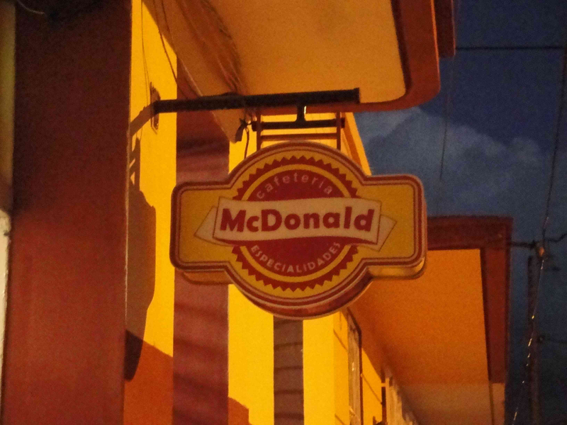 The only McDonald you’ll find in Cuba (for now at least)